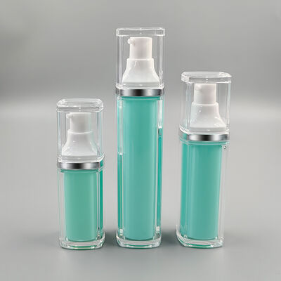 ขายร้อน โรงงานขายยอดขาย คุณภาพสูง 15ml 30ml 50ml ตาราง กล่องระบายฝุ่นสองชั้นสําหรับความดูแลส่วนตัว