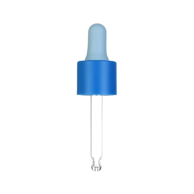 เครื่องสำอาง Dropper แก้วใสกลม 20 มม. สำหรับขวดแก้ว OEM