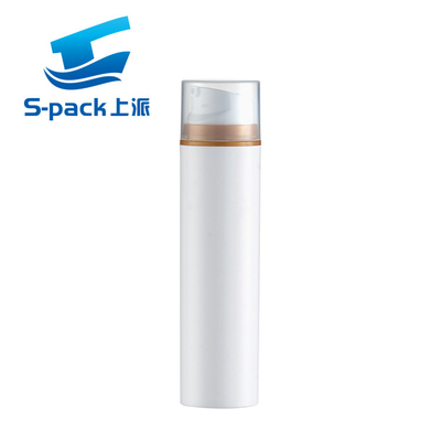 100ml 150ml ขวดเครื่องสำอาง PP พลาสติกปั๊มสุญญากาศสำหรับทำความสะอาดผิวหน้า