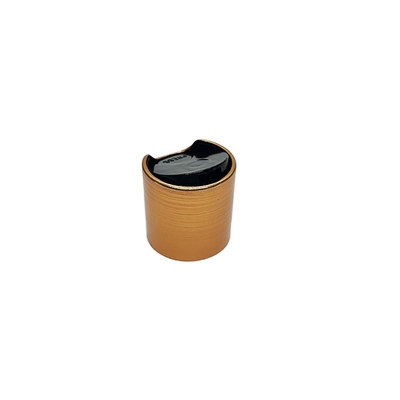 แผ่นปิดด้านบนอลูมิเนียมขัดเงาสำหรับบรรจุภัณฑ์เครื่องสำอาง 24mm 28mm