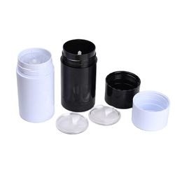 Round Twist Up Salve หลอดพลาสติกระงับกลิ่นกาย 30g 50g 75g Clear Empty
