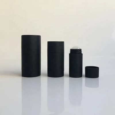 กำหนดเอง Round Twist Up พลาสติก PP Deodorant Stick คอนเทนเนอร์ 15ml 30ml 50ml 75ml