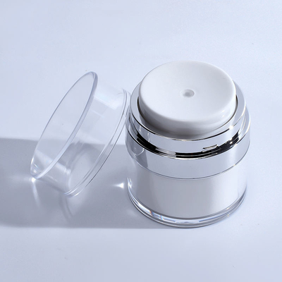 30ml 50ml ขวดปั๊มสุญญากาศหรูหรารีฟิลสำหรับครีมรองพื้น