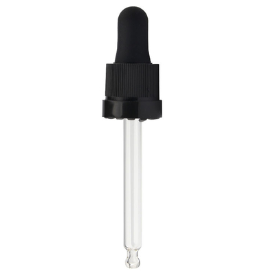 Din 18/410 Din 18/415 Glass Dropper Pipette ปิดเรียบและวงล้อ