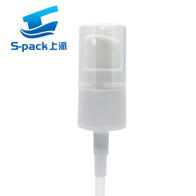 24/410 20/410 ปั๊มทรีทเม้นท์พลาสติก Smooth Cream Pump สำหรับแพ็คเกจเครื่องสำอาง