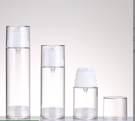 กระป๋องเดินทางแบบไม่มีอากาศ สกรูบนใส AS กระป๋องไม่มีอากาศ 30ml 50ml