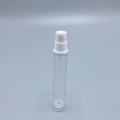 15ml 30ml 50ml PP ถังปั๊มไม่มีอากาศที่สามารถนําไปใช้ได้อีกครั้ง สําหรับการดูแลผิวหนัง
