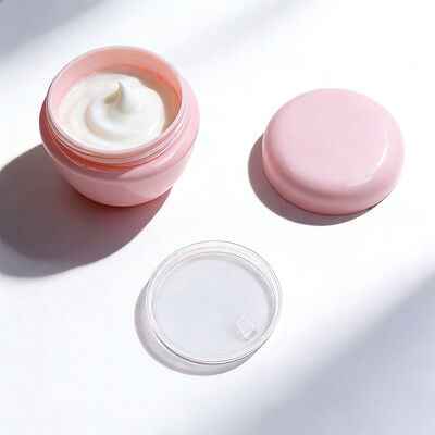 ขวดครีมหน้ารูปไข่ PP เครื่องสำอางสกินแคร์คอนเทนเนอร์ขวดครีมหน้าเปล่า 20ก