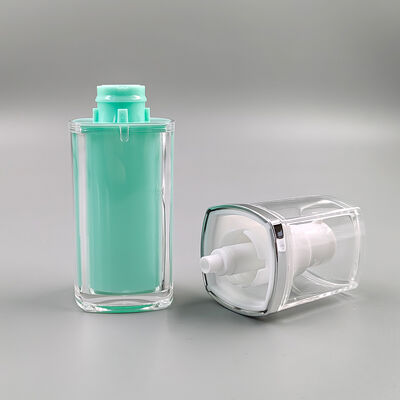ขายร้อน โรงงานขายยอดขาย คุณภาพสูง 15ml 30ml 50ml ตาราง กล่องระบายฝุ่นสองชั้นสําหรับความดูแลส่วนตัว