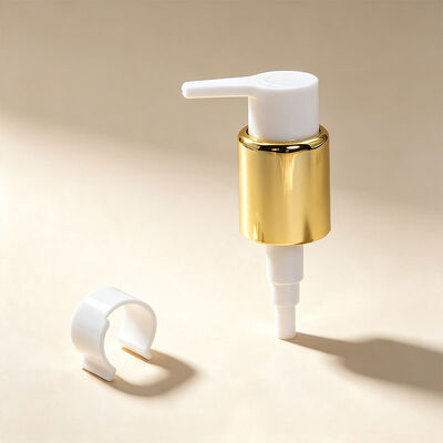 24/410 ปั๊มน้ำมันโลหะ ESSENTIAL OIL PUMP เครื่องจ่ายของเหลวพร้อมคลิป ปั๊มครีมสำหรับล้างมือ