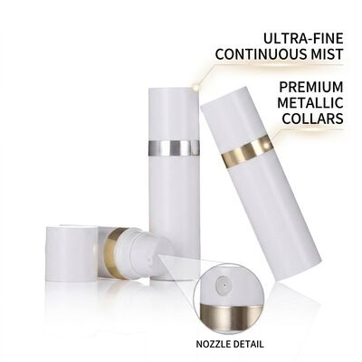 Custom Printed Mist Spray Bottle 100ml Logo Silkscreen Cosmetic Sprayer PET OEM Branding Service