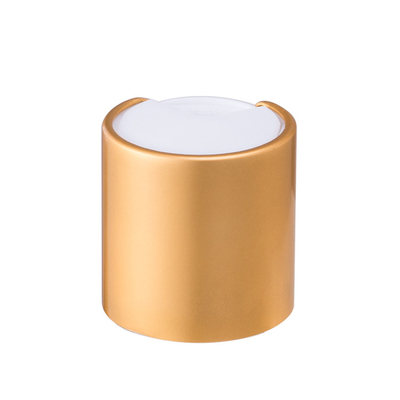 ฝาขวดเครื่องสำอาง Gold Disc Top 24/410 วัสดุพลาสติกอลูมิเนียม