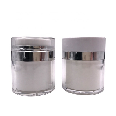 ขวดครีมปั๊มสุญญากาศอะคริลิค, ขวดใส่เครื่องสำอาง 50ml 50g สำหรับบรรจุภัณฑ์โลชั่น