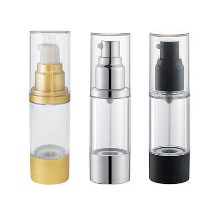 ขวดปั๊มสุญญากาศ 15ml 30ml 50ml สำหรับเครื่องสำอาง ABS AS Alum Material
