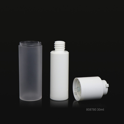 ขวดปั๊มสุญญากาศ Twist Switch, ขวดครีมเครื่องสำอาง PP วัสดุพลาสติก