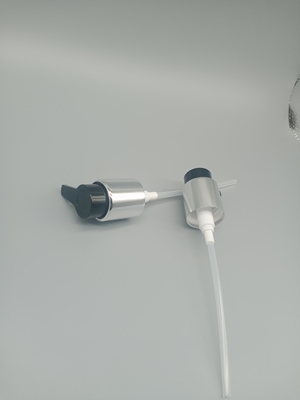 ปั๊มจ่ายเครื่องสำอางพลาสติก, สกรูล็อคหัวฉีดโลชั่นยาว OEM ODM