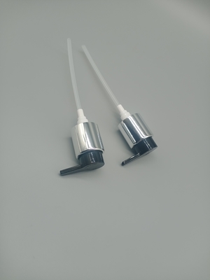 ปั๊มจ่ายเครื่องสำอางพลาสติก, สกรูล็อคหัวฉีดโลชั่นยาว OEM ODM