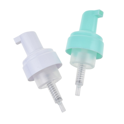 ปั๊มสบู่โฟม OEM 28 มม. วัสดุ PP พลาสติกสำหรับขวดสบู่เหลว