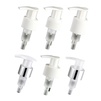 ปั๊มโลชั่นพลาสติกอลูมินาพร้อมคลิปล็อค 1.2ml ปริมาณ OEM