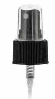 เครื่องพ่นหมอกน้ำหอมสีขาวดำ 28/410 0.12ml วัสดุพลาสติก PP