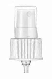 เครื่องพ่นหมอกน้ำหอมสีขาวดำ 28/410 0.12ml วัสดุพลาสติก PP