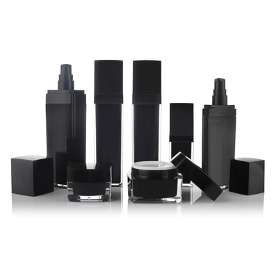 ขวดโลชั่นเครื่องสำอางบำรุงผิวอะคริลิคทรงสี่เหลี่ยม 30 Ml 50 Ml 100 Ml